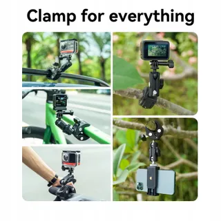 TELESIN Motorhouder 360° voor GoPro Insta DJI Canon — miniatuur 6