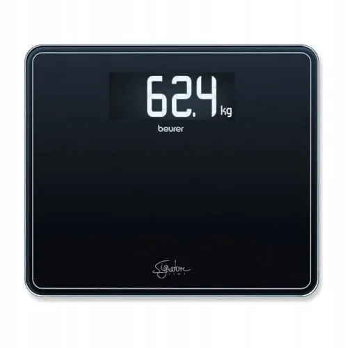 BEURER GS 410 Personenweegschaal Zwart Glas XXL 200kg — foto 2