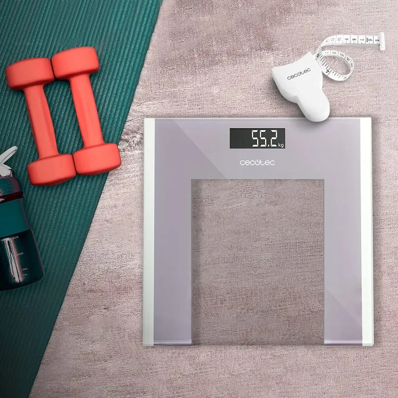 CECOTEC Surface Precision Healthy Weegschaal 300x300mm Gehard Glas — foto 6