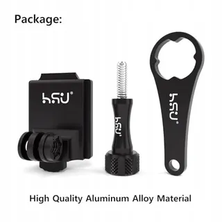 HSU Aluminium NVG Houder voor GoPro Compatibel met Airsoft Helm — miniatuur 6