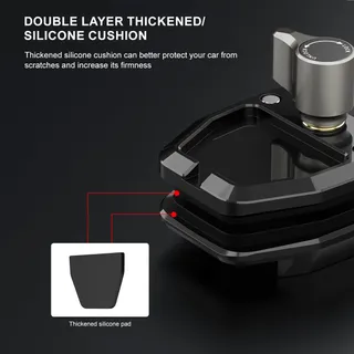 CERFFOOL Motorhouder Aluminium GoPro Insta360 DJI SJCam — miniatuur 3