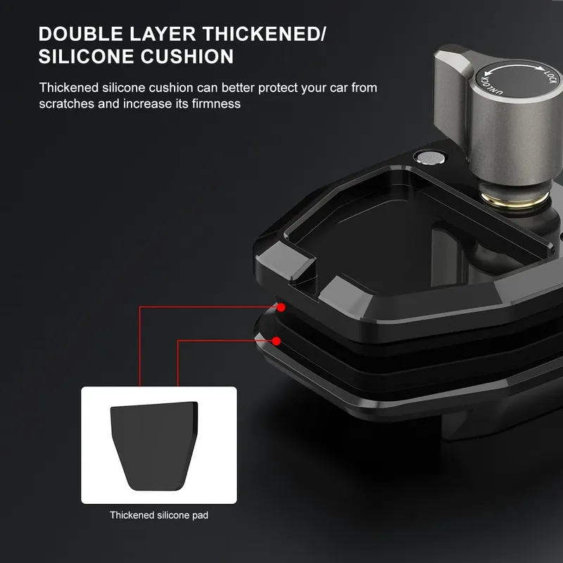 CERFFOOL Motorhouder Aluminium GoPro Insta360 DJI SJCam — foto 3
