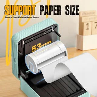 NELKO PM230 Mini Stickerprinter Bluetooth DIY Notities — miniatuur 7