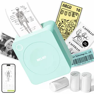 NELKO PM230 Mini Stickerprinter Bluetooth DIY Notities