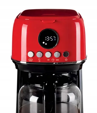 ARIETE 1318 Koffiezetapparaat met Molen Maxi Cappuccino Rood — miniatuur 5