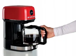 ARIETE 1318 Koffiezetapparaat met Molen Maxi Cappuccino Rood — miniatuur 4