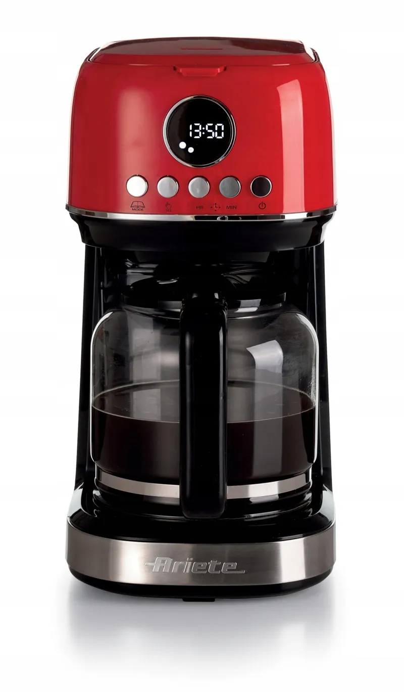 ARIETE 1318 Koffiezetapparaat met Molen Maxi Cappuccino Rood — foto 2