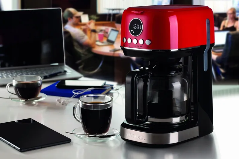 ARIETE 1318 Koffiezetapparaat met Molen Maxi Cappuccino Rood — foto 6