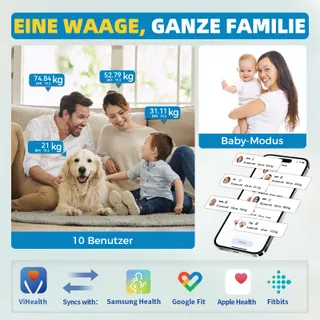 LEPULSE S5 Digitale Weegschaal 250kg Bluetooth BMI App Breed Platform — miniatuur 8
