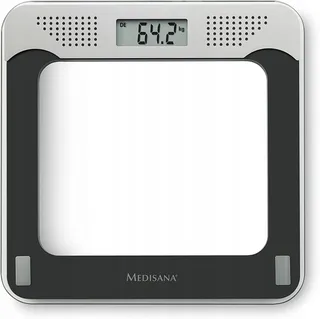 MEDISANA Digitale Sprekende Weegschaal Glas 180kg 4 Talen Zwart — miniatuur 8