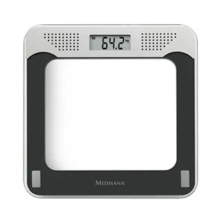 MEDISANA Digitale Sprekende Weegschaal Glas 180kg 4 Talen Zwart — miniatuur 12