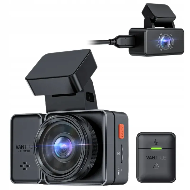 VANTRUE E2 Dashcam 2.7K Voor Achter WiFi GPS 512GB 320° — foto 10