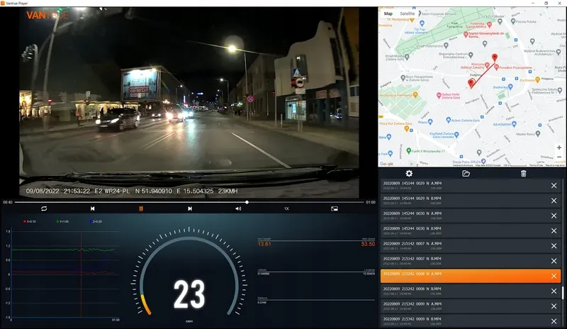 VANTRUE E2 Dashcam 2.7K Voor Achter WiFi GPS 512GB 320° — foto 14
