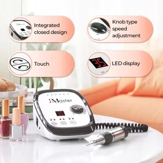 JCMASTER Professionele Nagelfrees 35000rpm Thuisset — miniatuur 3