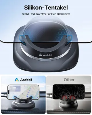 ANDOBIL Autohouder Telefoon Snelle Montage iPhone — miniatuur 3