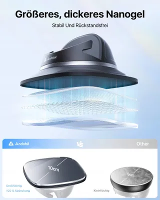 ANDOBIL Autohouder Telefoon Snelle Montage iPhone — miniatuur 2