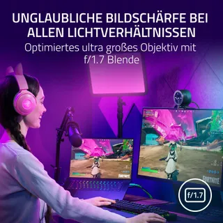 RAZER Kiyo Pro Ultra Webcam 4K UHD Streaming Autofocus Lichtsensor — miniatuur 4