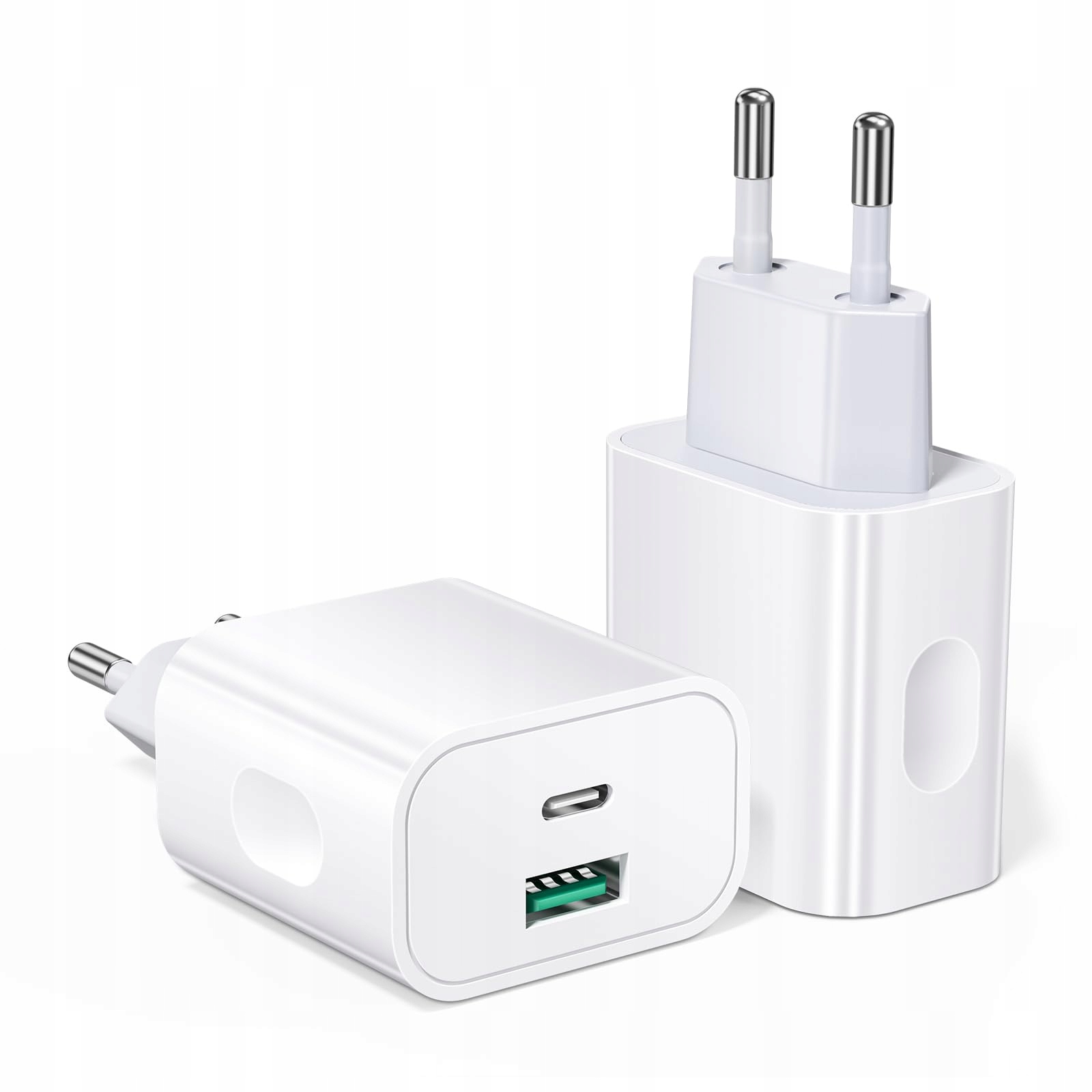 ABETCABE USB-C Oplader 20W 2 Stuks iPhone Galaxy