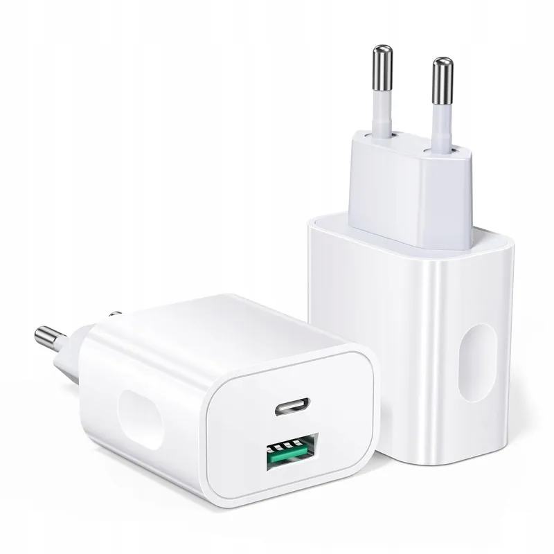 ABETCABE USB-C Oplader 20W 2 Stuks iPhone Galaxy — foto 1