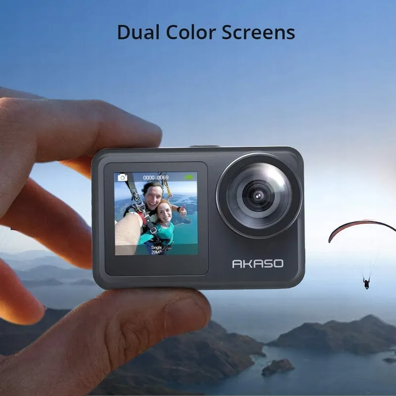 AKASO Actiecamera 4K 30FPS 20MP Waterdicht 40M EIS WiFi Touchscreen — foto 3