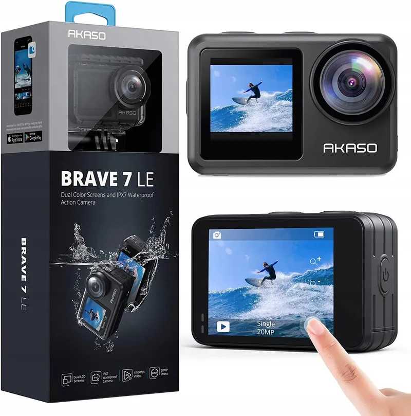 AKASO Actiecamera 4K 30FPS 20MP Waterdicht 40M EIS WiFi Touchscreen — foto 1