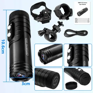 TANGMI Helmcamera WiFi 1080P HD 120° Groothoek 7u Accu — miniatuur 7