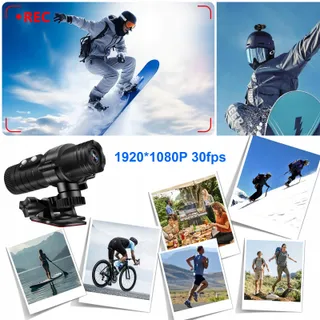 TANGMI Helmcamera WiFi 1080P HD 120° Groothoek 7u Accu — miniatuur 3