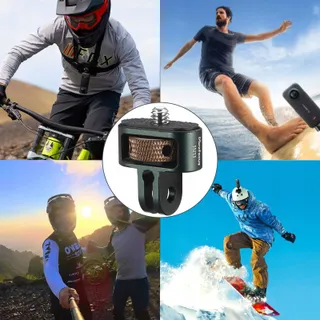 Camera Statief Adapter 2 Stuks GoPro Insta360 Sjcam — miniatuur 7