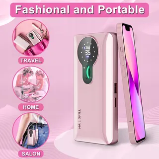 ENGERWALL Manicure Pedicure Set Elektrische Nagelfrees 35000rpm — miniatuur 3