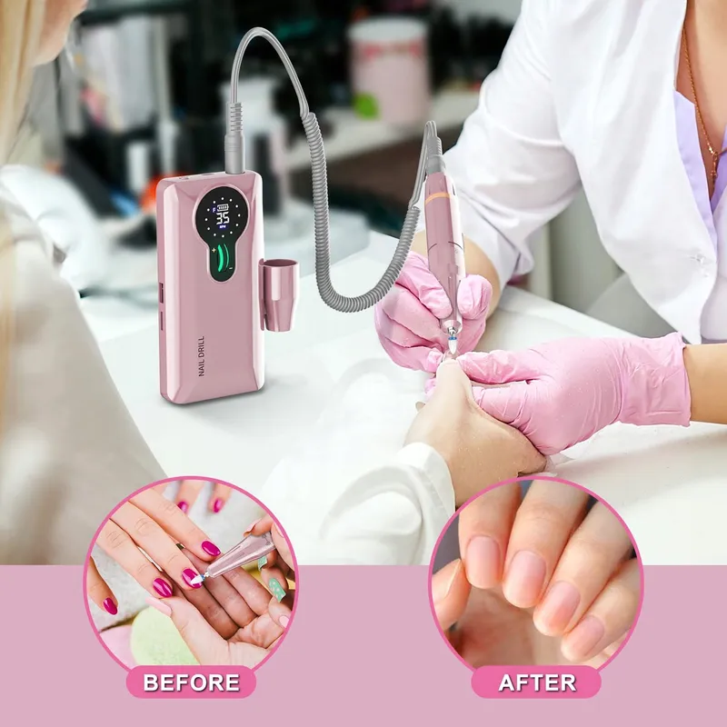 ENGERWALL Manicure Pedicure Set Elektrische Nagelfrees 35000rpm — foto 5