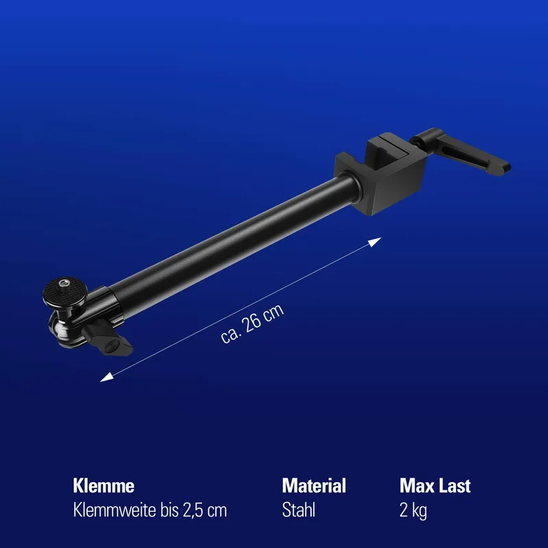 ELGATO Solid Arm Houder Verlichting Camera's Microfoons Streaming Studio — foto 5