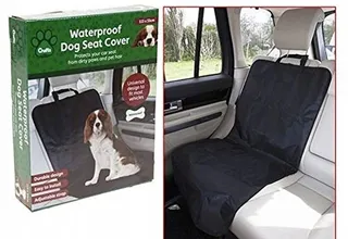 RILOER Waterdichte Beschermmat Achterbank Hond — miniatuur 2