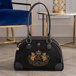 JUICY COUTURE Stijlvolle Zwarte Draagtas Kleine Honden en Katten — miniatuur 7