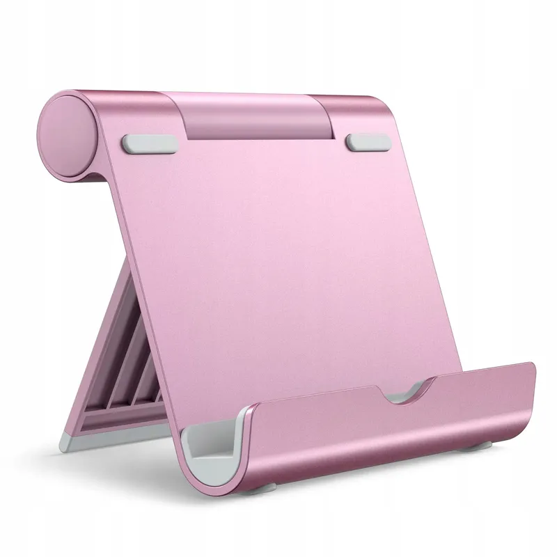 JETech Tabletstandaard Verstelbaar Opvouwbaar iPad Galaxy Tab Roze — foto 1