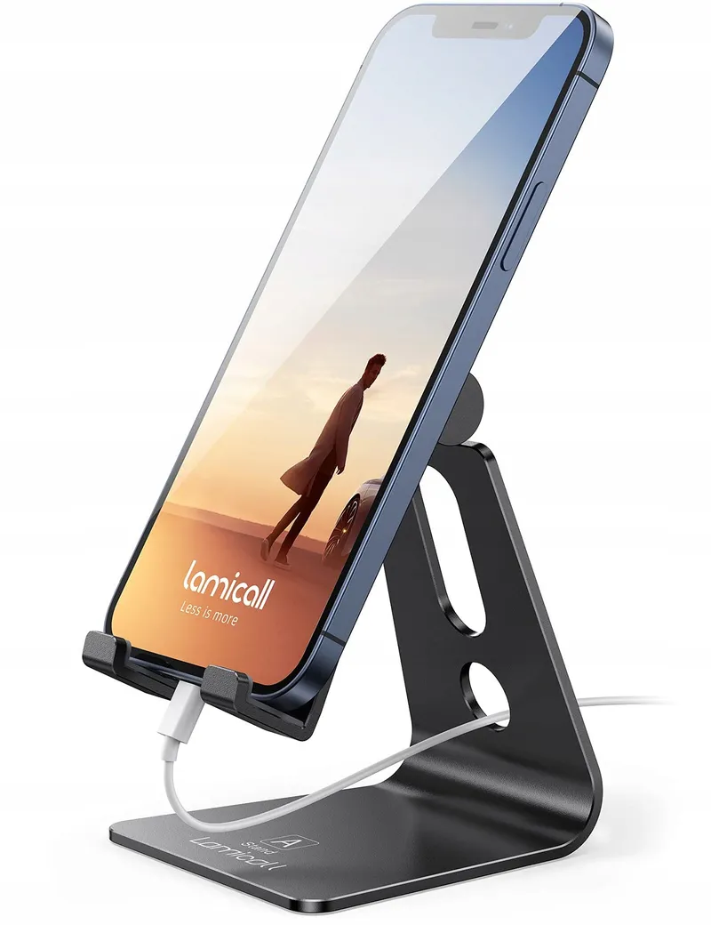 LAMICALL Verstelbare Telefoonstandaard voor iPhone Samsung Smartphone — foto 1