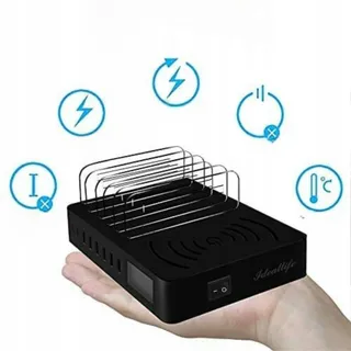 Snellaadstation PD20W QC3.0 Meerdere USB-Poorten 7-in-1 — miniatuur 10
