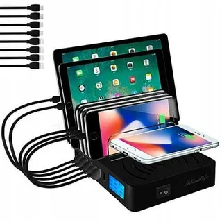 Snellaadstation PD20W QC3.0 Meerdere USB-Poorten 7-in-1 — miniatuur 8