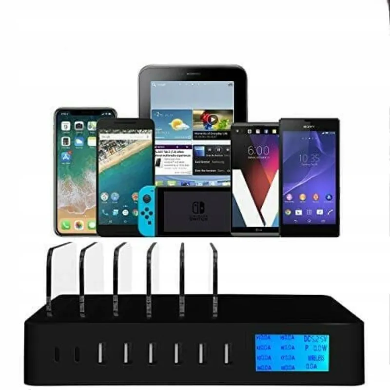 Snellaadstation PD20W QC3.0 Meerdere USB-Poorten 7-in-1 — foto 9