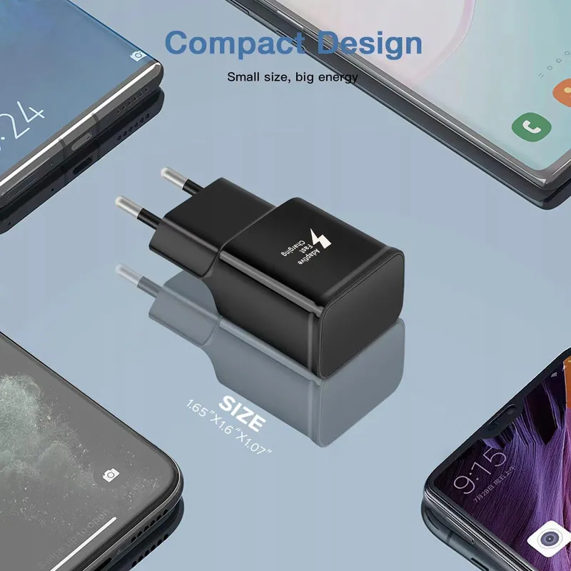 Snellader Set 2x USB Oplader met 2M Kabel Type C — foto 5
