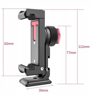 ULANZI ST-27 Metalen Statiefadapter Telefoonhouder — miniatuur 15