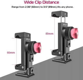 ULANZI ST-27 Metalen Statiefadapter Telefoonhouder — miniatuur 4