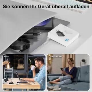 BENSN Oplader 45W voor Android Galaxy Snelladen — miniatuur 5