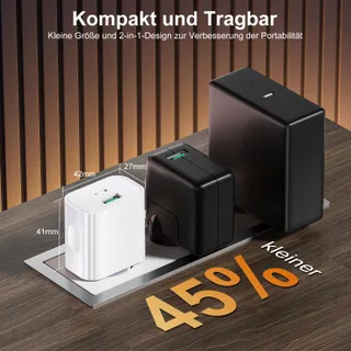 Abetcabe Set 3 USB C Opladers 20W PD3.0 QC3.0 — miniatuur 6