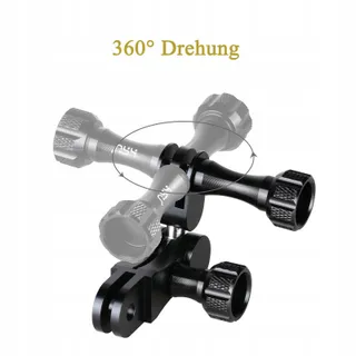 HSU Kogelgewrichthouder GoPro 360 Aluminium Arm Voor Hero 12-3 — miniatuur 6