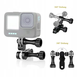 HSU Kogelgewrichthouder GoPro 360 Aluminium Arm Voor Hero 12-3 — miniatuur 2