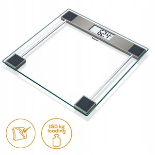 BEURER Cristal GS 11 Glazen Weegschaal Digitaal LCD 150kg Transparant — miniatuur 2