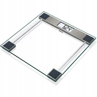 BEURER Cristal GS 11 Glazen Weegschaal Digitaal LCD 150kg Transparant — miniatuur 1