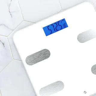WOTTOCARE Digitale Lichaamsvetweegschaal 150kg Wit — miniatuur 3
