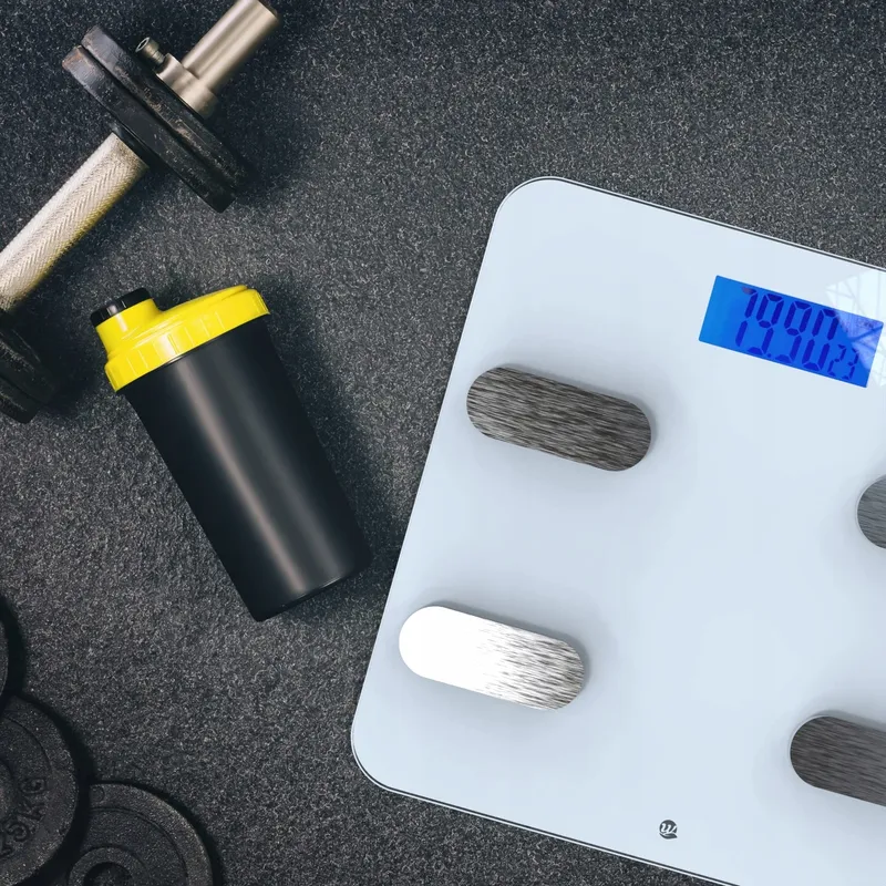 WOTTOCARE Digitale Lichaamsvetweegschaal 150kg Wit — foto 4