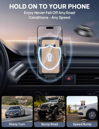 Universele Autohouder Telefoon iPhone 15 14 13 12 Smartphones — miniatuur 5